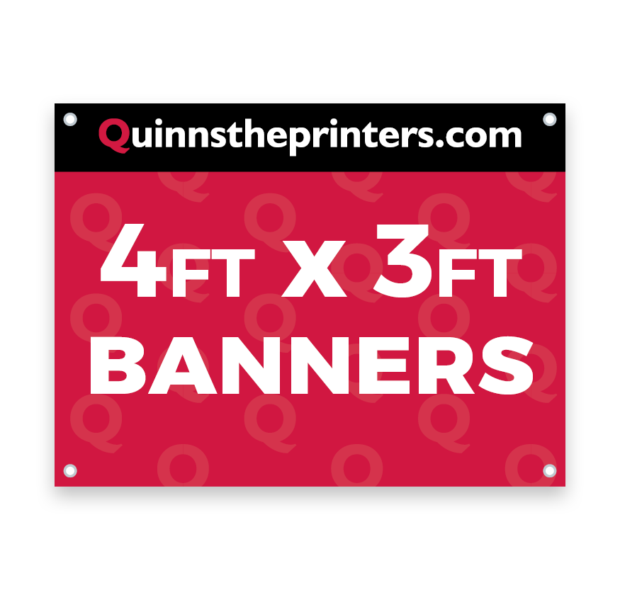 Banners 4ft x 3ft Printing