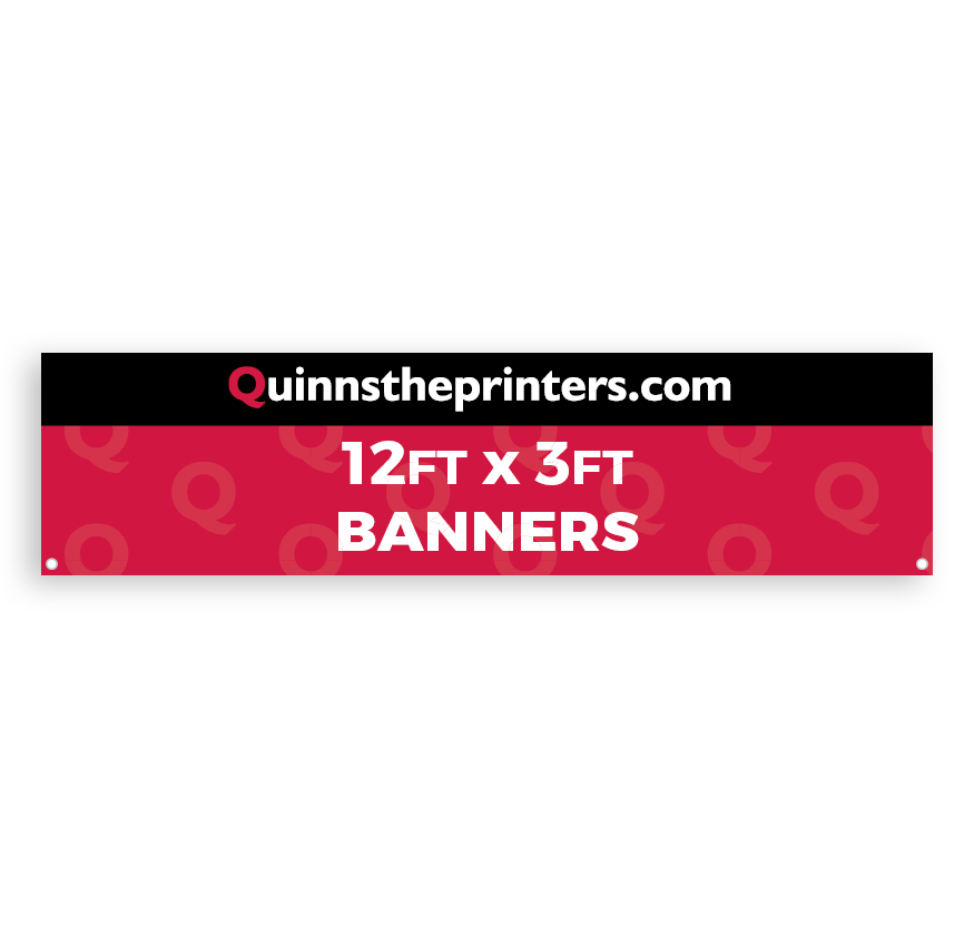 Banners 12ft x 3ft Printing