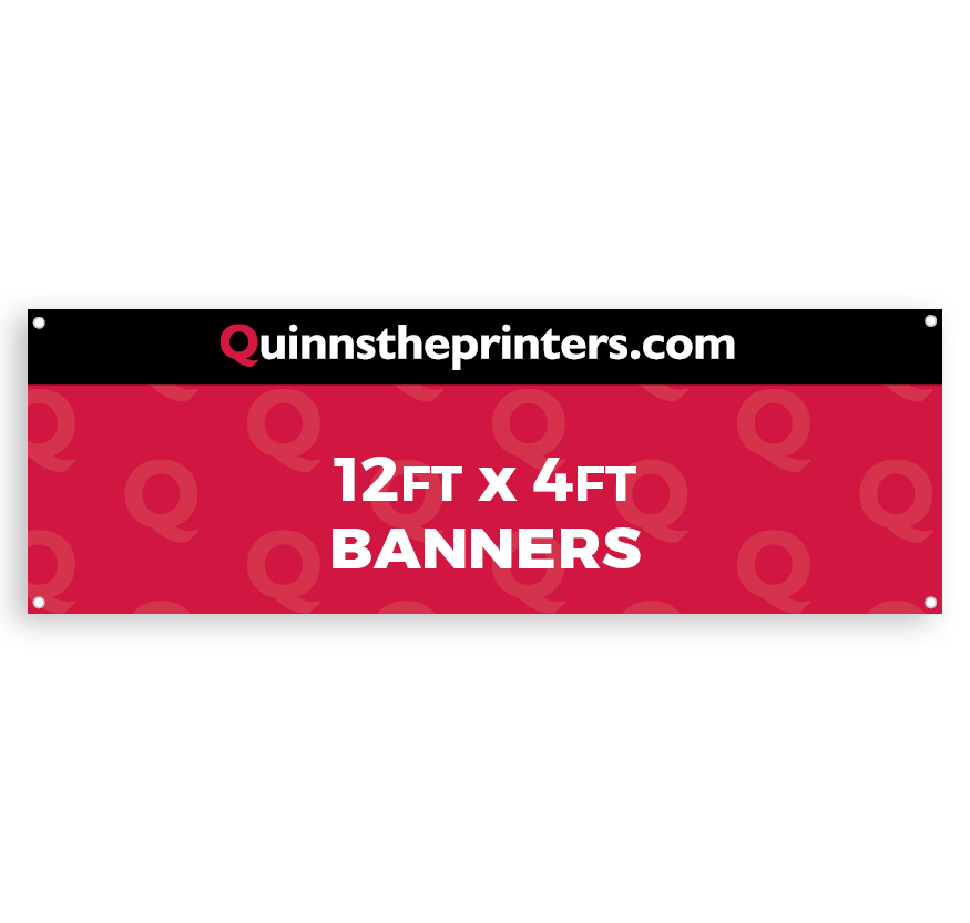 Banners 12ft x 4ft Printing