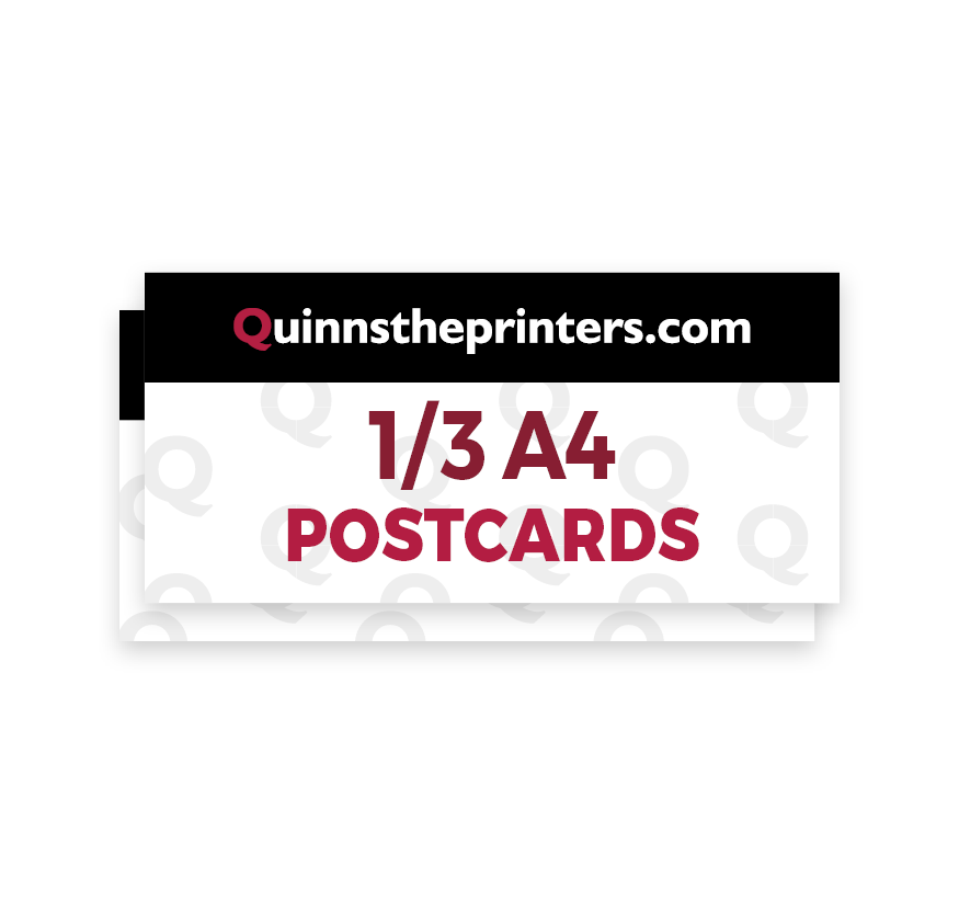 1/3 A4 Postcard Printing