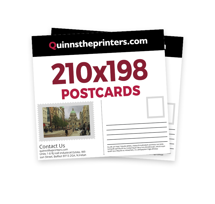 210x198 Postcard Printing
