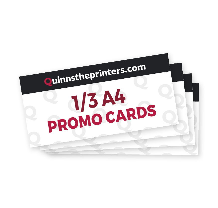 1/3 A4 Promo Card Printing